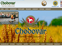 Tablet Screenshot of chodovar.cz